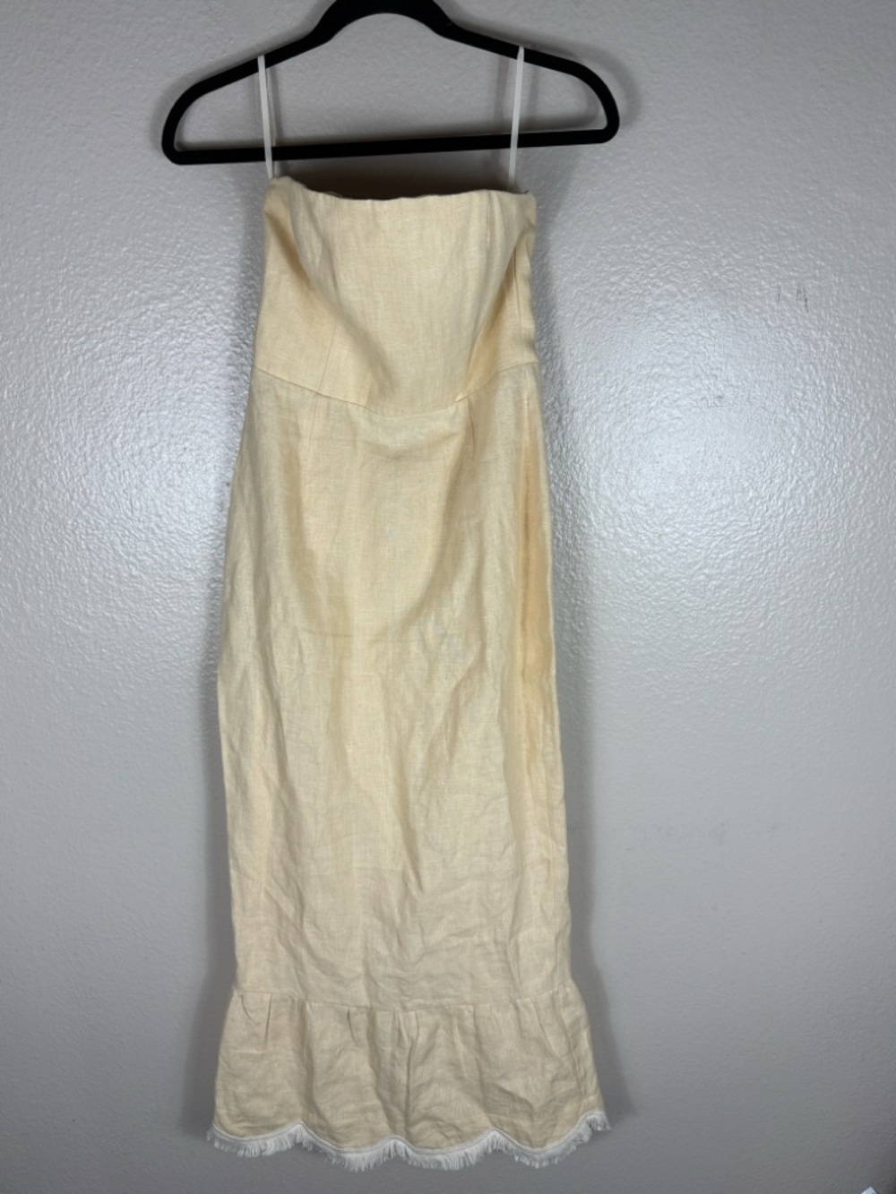 Posse Essie Strapless Dress in Dusty Citron - Picture 4 of 11